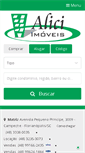Mobile Screenshot of aliciimoveis.com.br