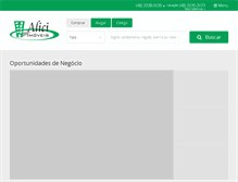 Tablet Screenshot of aliciimoveis.com.br
